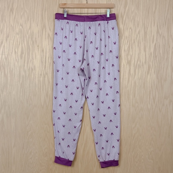 Disney Character Cozy Purple Minnie Mouse Pajama Set - Picture 12 of 16